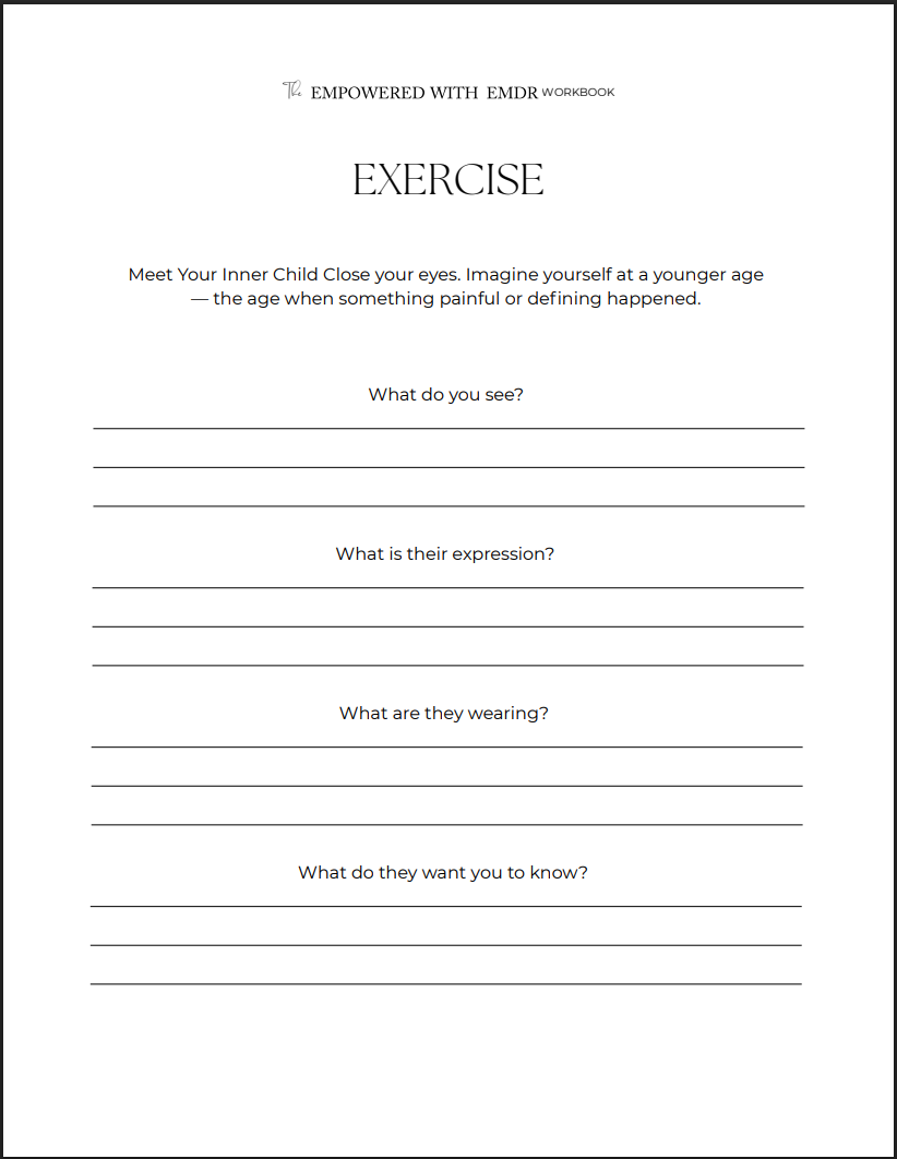 The Empowered with EMDR Workbook / Journal