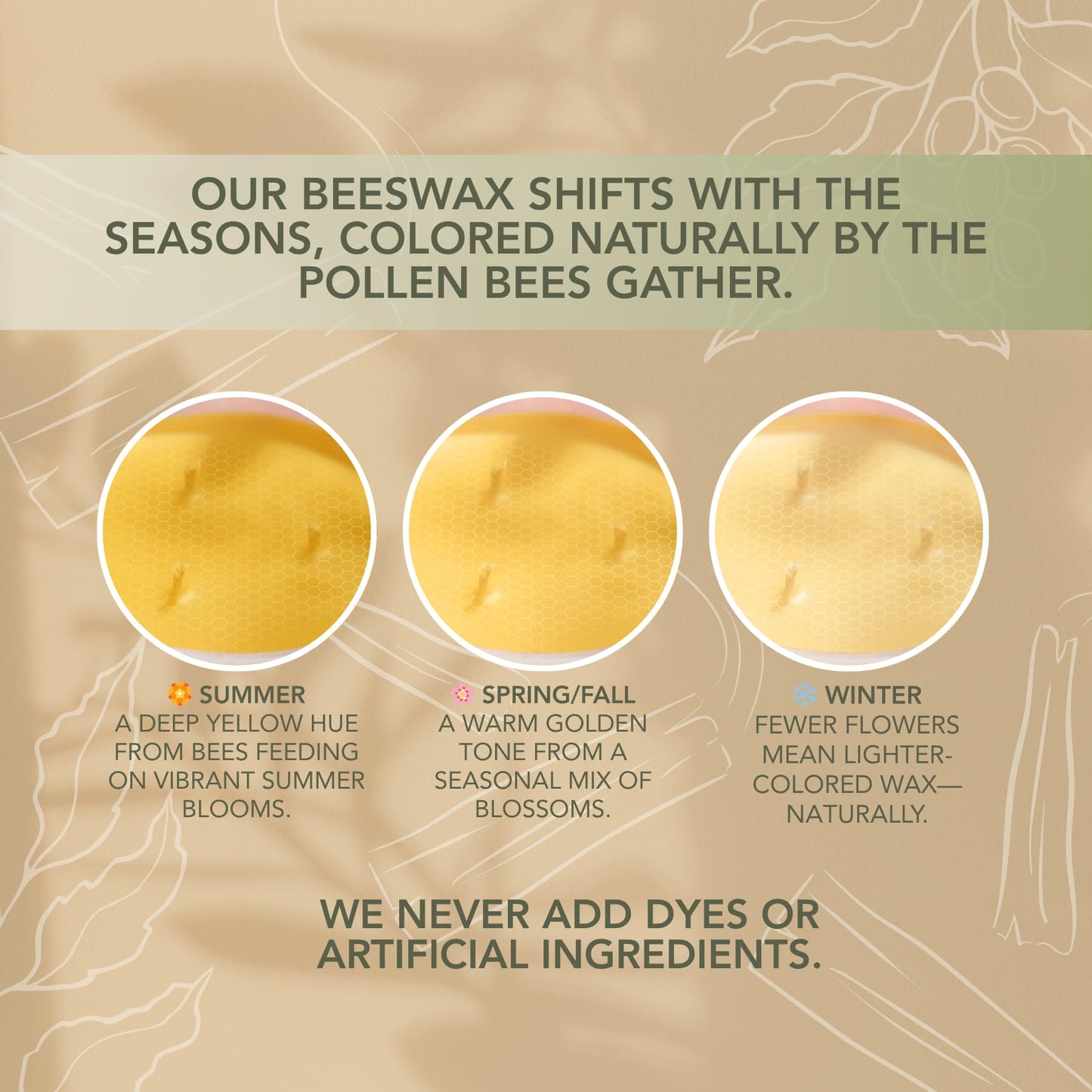 Palo Santo - Palo Santo & Bergamot Pure Beeswax Candle - 90+ Hours Long Burning Classically Designed Non-Toxic Scented Candles for Home Decor and Aromatherapy to Stress & Anxiety Relief - 15 Oz