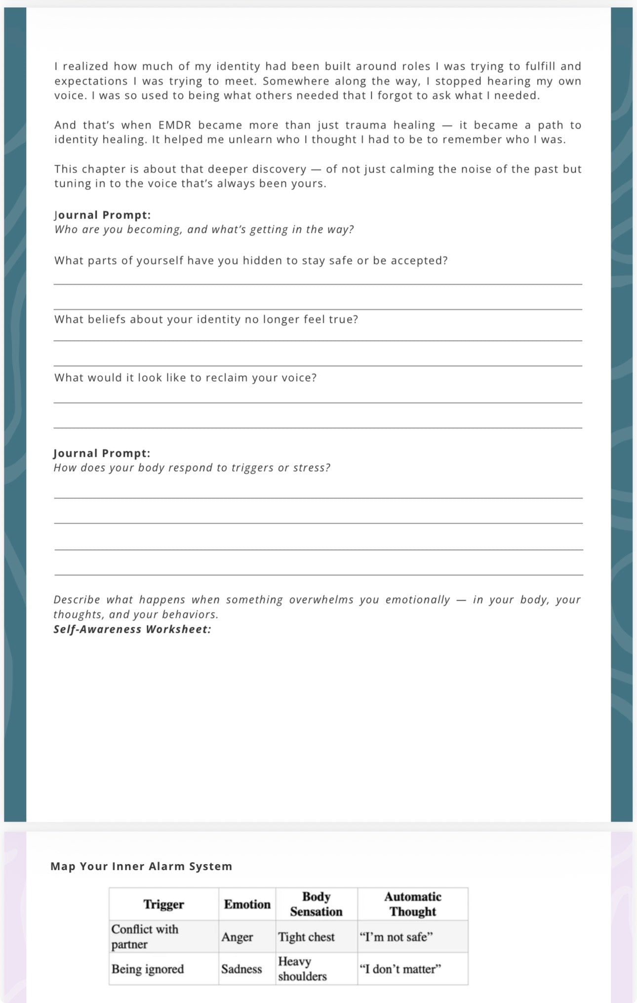 The Empowered with EMDR Workbook / Journal